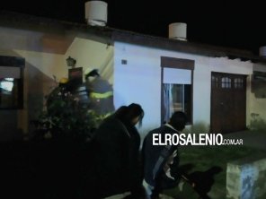 Vecinos evitaron el incendio en una vivienda