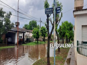 Personal municipal realizó trabajos de mantenimiento y destape de desagües pluviales 