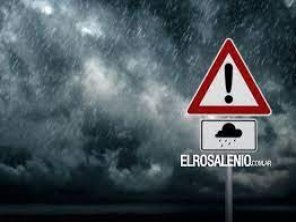 Alerta meteorológico por tormentas para Rosales y resto del sur bonaerense