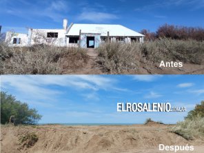 Chau La Barraca: Finalizó la demolición del edificio 