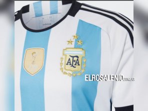 Furor por la Selección: hoy comienza la venta de la camiseta de Argentina con las 3 estrellas