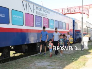 El tren museo itinerante nacional estará este fin de semana en Bahía Blanca