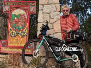 Recorrerá más de mil kilómetros en bicicleta desde Gualeguaychú hasta Punta Alta