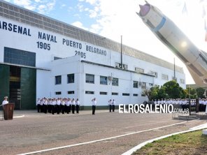 Arsenal Naval Puerto Belgrano festejó aniversario y recibió visita de autoridades