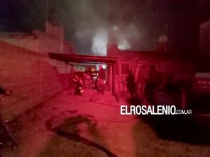 Tres Arroyos: se incendió una casa y un nene se salvó al salir por la ventana