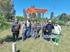 Inauguraron el “Monte de las Mariposas”, un espacio creado y cuidado por vecinos