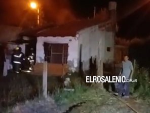 Principio de incendio en una propiedad generó salida de 2 dotaciones de bomberos