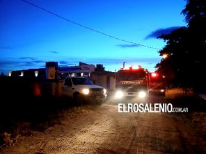 Movilizaron a bomberos, policía y CEPA, y había sido por una quema