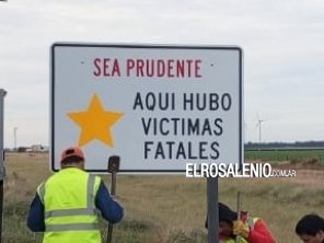 A un año de fatal accidente en cruce de Ruta 3 vieja, desapareció el cartel de Estrellas Amarillas