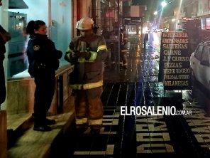Un desperfecto eléctrico generó salida de bomberos