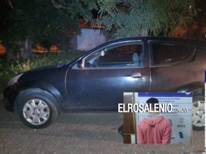 Lo encontraron infraganti cuando intentaba robar un auto estacionado