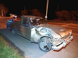 Dos personas hospitalizadas tras un choque en la ruta 229