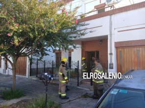 Incendio en una cocina por desperfecto en un extractor de aire