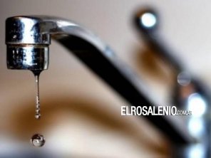 Mañana habrá corte de agua en Nueva Bahía por reparación en la red