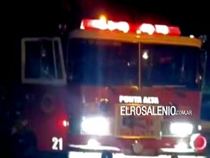 Bomberos asistieron a un bebé que sufrió un episodio de broncoaspiración