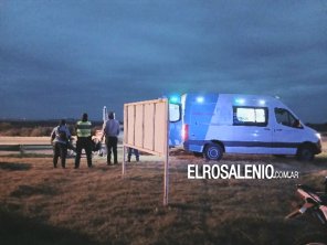 Dos mujeres hospitalizadas tras despistar con una moto