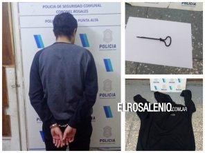 Empleado forcejeó con un ladrón y logró resistirse a un robo