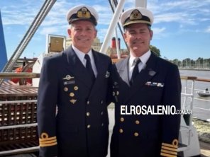 Histórico: el paso del mando de la fragata Libertad será entre dos hermanos puntaltenses