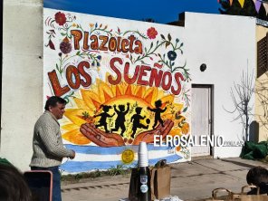 El barrio ATEPAM III inauguró la plazoleta “Los Sueños”