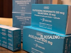 Rosales recibió un segundo lote de medicamentos de parte de Provincia 
