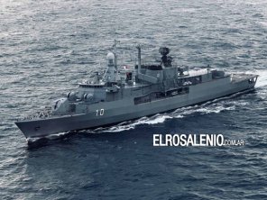 Está llegando el destructor Almirante Brown tras participar del UNITAS LXVII