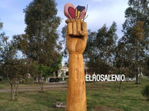Inauguraron la primera escultura en el Paseo de las Mariposas