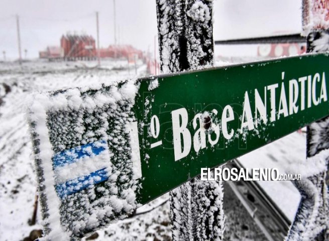 La Base Marambio espera 15 grados bajo cero