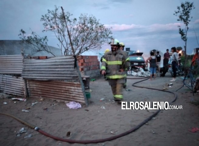 Incendio de basura en baldío generó alerta en bomberos