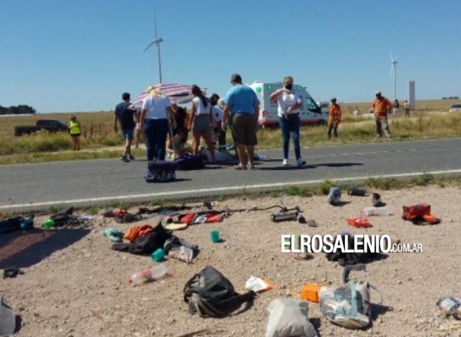 Siniestro vial registró heridos en la Ruta 3, cerca de Pehuen Co