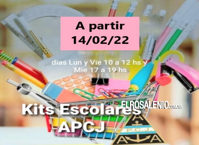 APCJ inicia el reparto de kits escolares a sus afiliados