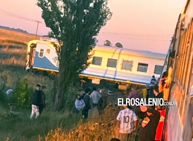 Un tren descarriló en Olavarría y hay al menos 17 pasajeros hospitalizados