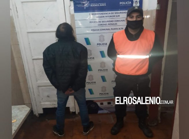 Detenido tras golpear a su pareja en el rostro