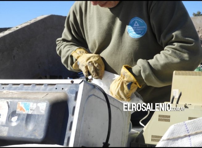 Casi 3 toneladas de residuos eléctricos y electrónicos fueron recolectados