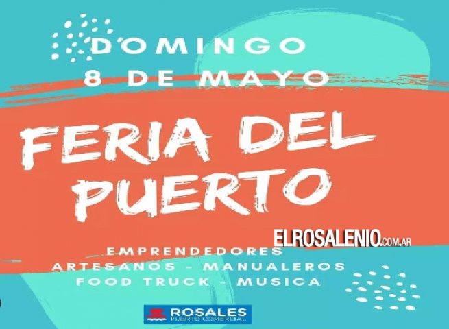 Este domingo habrá Feria en Puerto Rosales