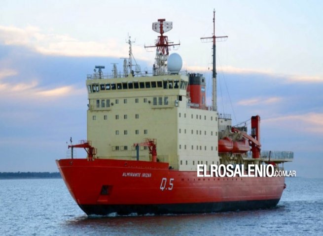  “Almirante Irízar” vuelve después de cuatro meses en la Antártida 