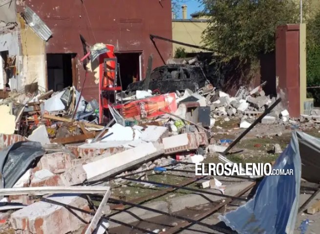 Una pérdida o avería, en un tubo de gas envasado generó la explosión en Oriente