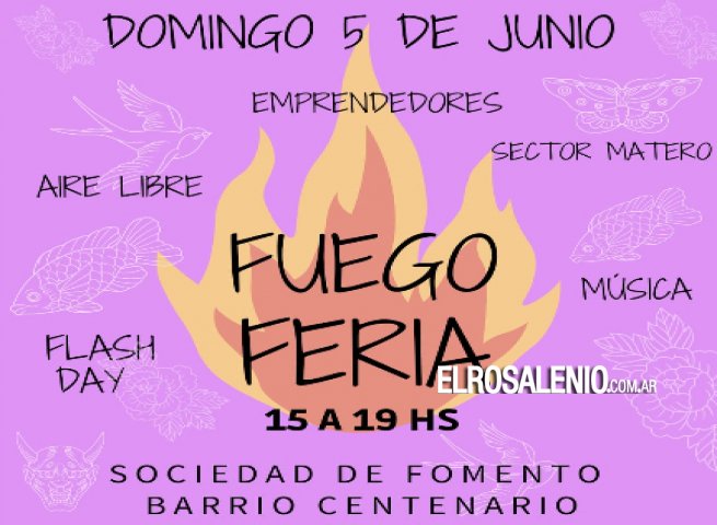 Fin de semana rosaleño con muchas ferias y eventos