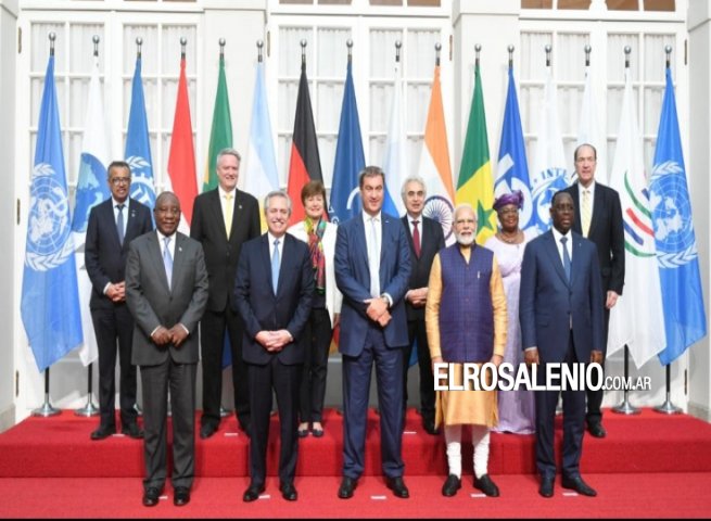 El Presidente participó de la actividad de bienvenida a los países invitados al G-7