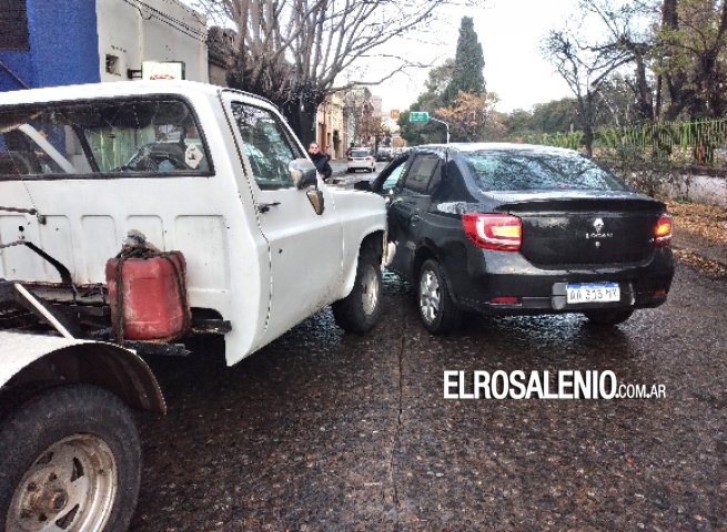 Siniestro vial y mucha tensión en el centro puntaltense