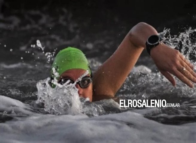La montermoseña Daiana Farrer irá por un récord Guinness nadando en aguas frías