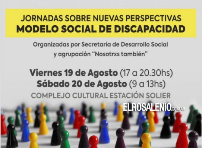 Profesionales rosaleños y bonaerenses disertarán sobre Discapacidad