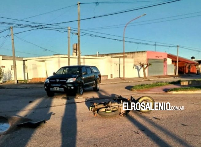 Un herido tras siniestro vial en la Avenida Tucumán y Corrientes
