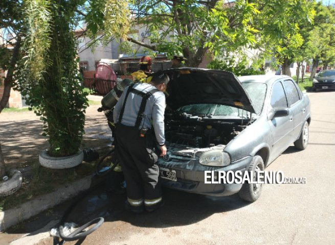 Otro incendio de automotor