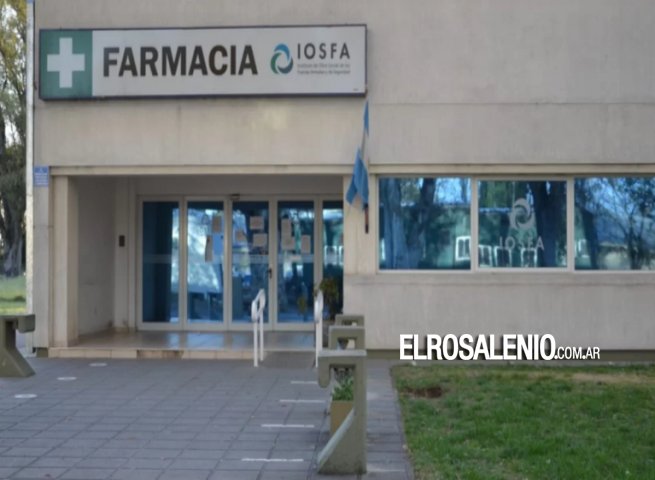 IOSFA: Cerrarán las farmacias del 24 al 28 de octubre