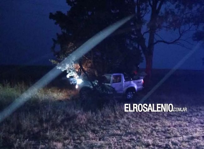 Ruta 78: Conductor falleció al chocar contra un árbol 