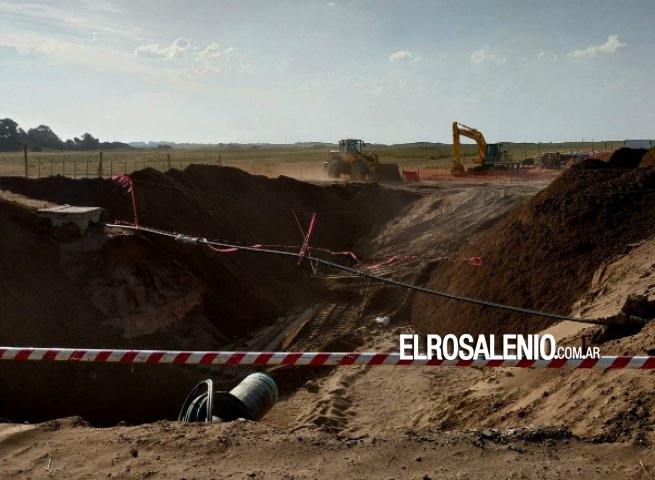 Continúan las obras en el oleoducto Neuquén - Puerto Rosales