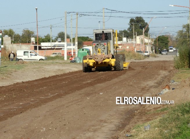 El municipio informó los trabajos que realizó en el barrio Laura