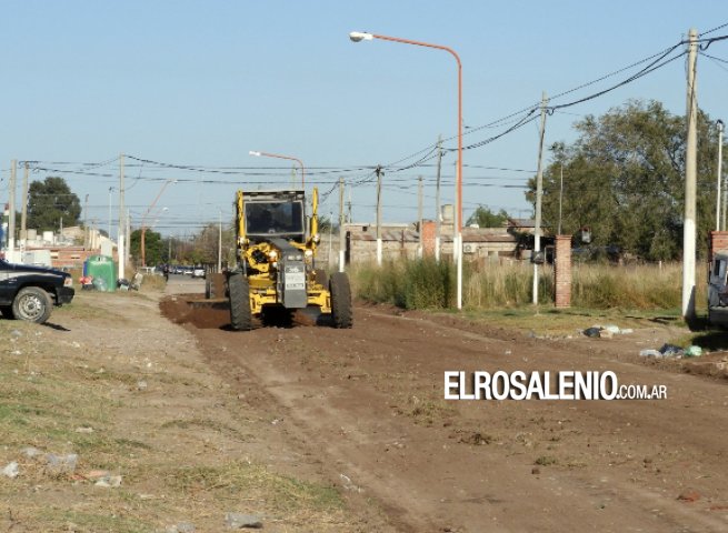 El municipio informó los trabajos que realizó en el barrio Laura