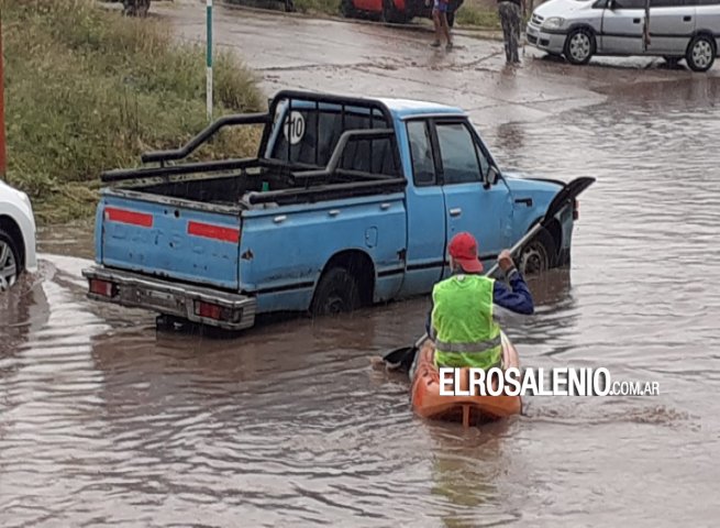 Foto reclamo: Tras la lluvia, el Kayak