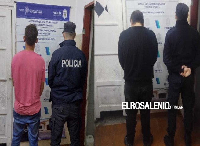 Dos hombres detenidos por ingresar a los domicilios de sus ex parejas